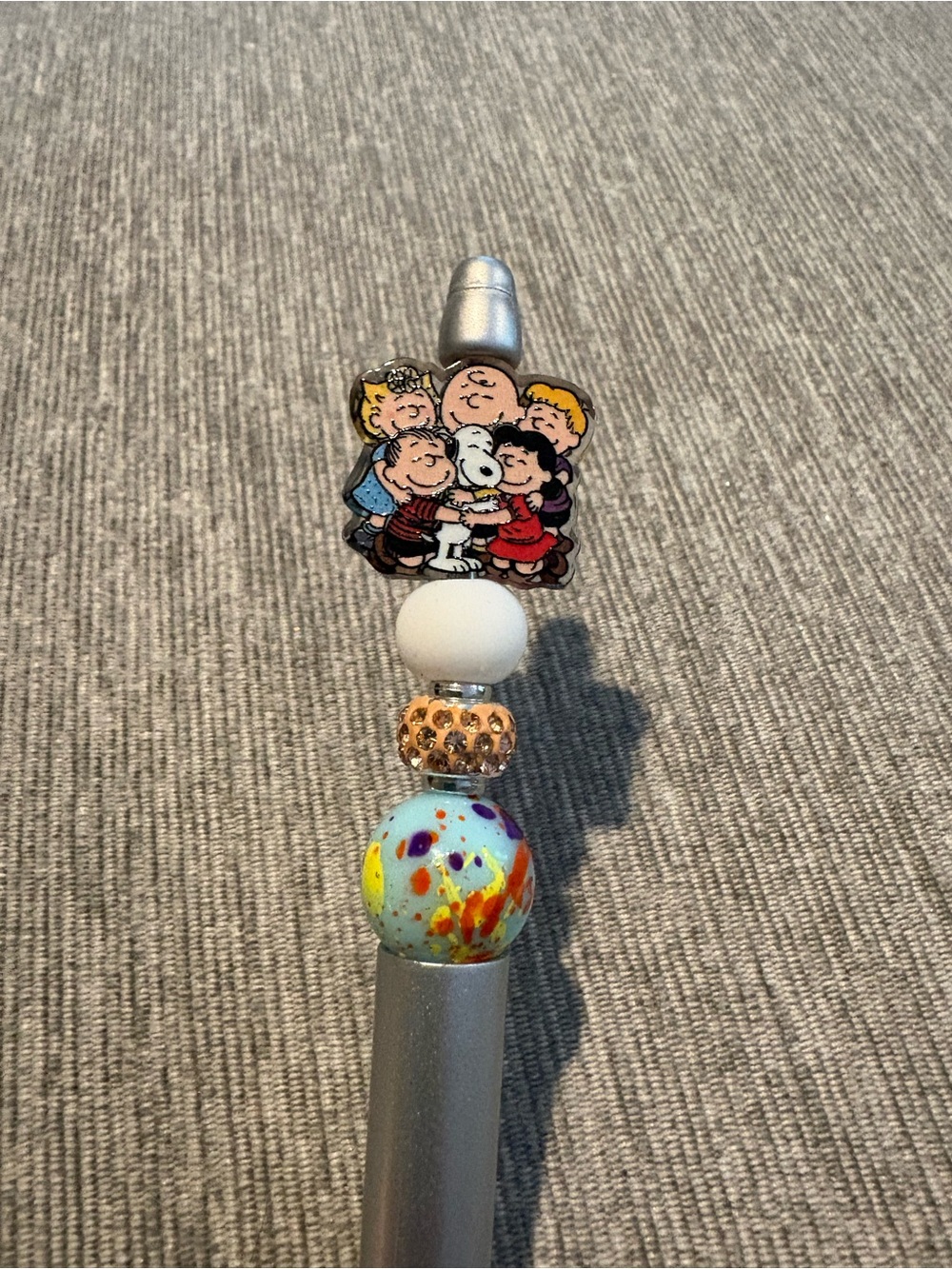 Hand Crafted Snoopy & Friends Pen